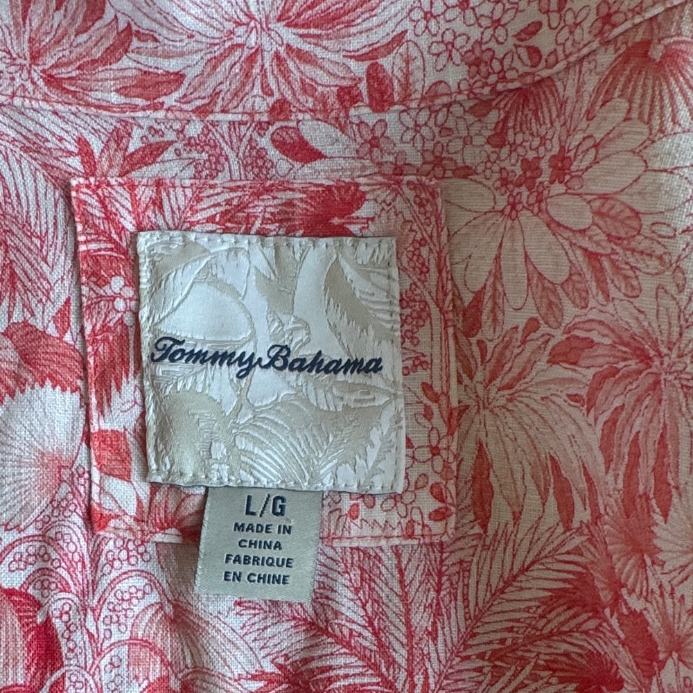 Tommy Bahama Floral Button-Up Jacket Size L - Picture 14 of 16